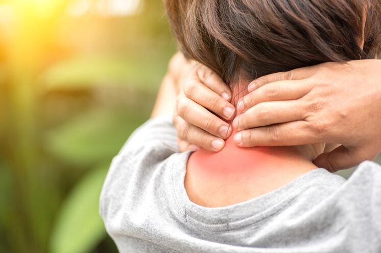 Síntomas da osteocondrose